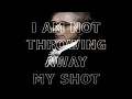 Hamilton - HAMILDEMO : My Shot