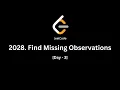 2028 Find Missing Observations LeetCode Daily Question Day - 3