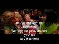 La Vie Boheme - Rent (Lyrics)