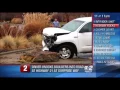 Pickup Crashes into Median in SE Boise