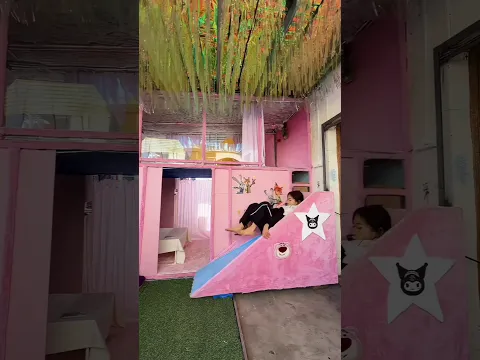 Depois que foi expulsa de casa… ela construiu algo incrível 😳🏡#shorts