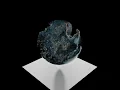 Blender - Fluid Simulation Inside a Spinning Globe