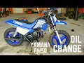 Yamaha PW50 Oil Change