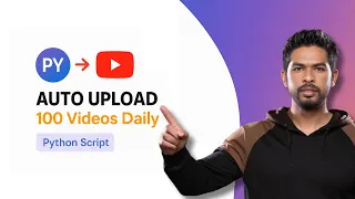 How I Upload 100 YouTube Shorts Daily Fully Automated - Python Script Walkthrough