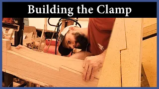 Acorn to Arabella – Journey of a Wooden Boat – Episode 123: Building the Clamp
