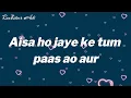 Janeya-MITRAZ Lyrics | Heart-Touching Hindi Song | Official Lyric Video 🎶