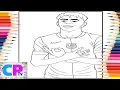 Lamine of the Best Football Drawing Coloring