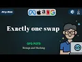 Exactly one swap gfg potd 10-06-2025 Strings Hashing C Java