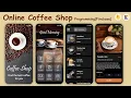 Online Coffee Shop app Android Studio Project with Firebase Kotlin - android studio Koala