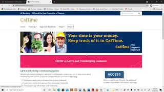 Introduction to CalTime UC Berkeley s Timekeeping System - For Students Created by a Student