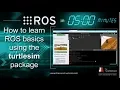 ROS in 5 mins 049 - How to learn ROS basics using the turtlesim package