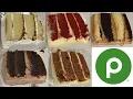 FIVE Publix Cake Slices Chocolate Fudge Caramel Vanilla Carrot Cake Red Velvet Review
