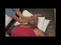 Ebony feet sniffing