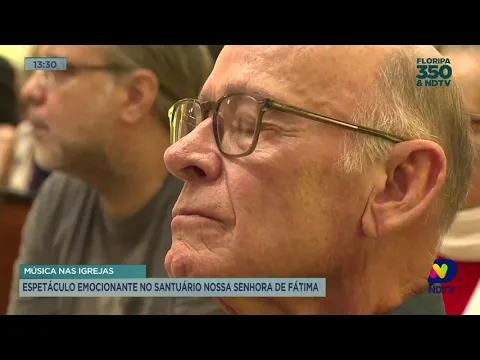 Música nas Igrejas: espetáculo emocionante no Santuário Nossa Senhora de Fátima