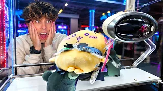 We Pulled Off IMPOSSIBLE Claw Machine Wins