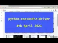 python-cassandra-driver