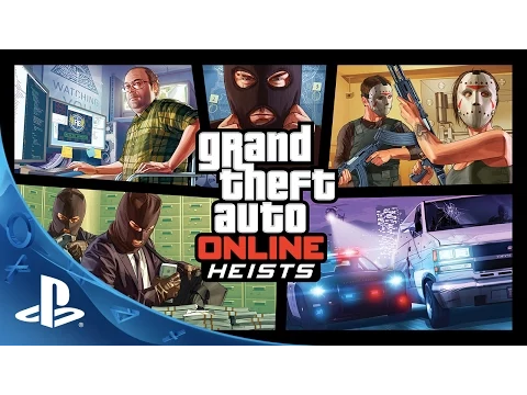 Grand Theft Auto Online Heists Trailer | PS4, PS3