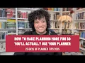 How to Make Your Planning More Fun 25 Days of Planner Tips 2025
