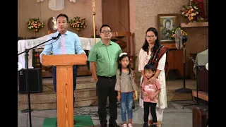Senior Pastor Installation Service Minister A Jonathan Chang Coordinator NMM 11th June 2023