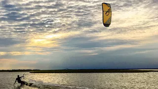 CRAZY WINDY! KITEBOARDING FIRE ISLAND!!