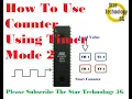 Microcontroller 8051 Project 28 - How to Use a Counter in Timer Mode 2