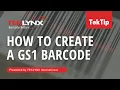 How to create a GS1 Barcode in CODESOFT and LABELVIEW