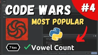 Vowel Count - Codewars Popular Katas SOLVED