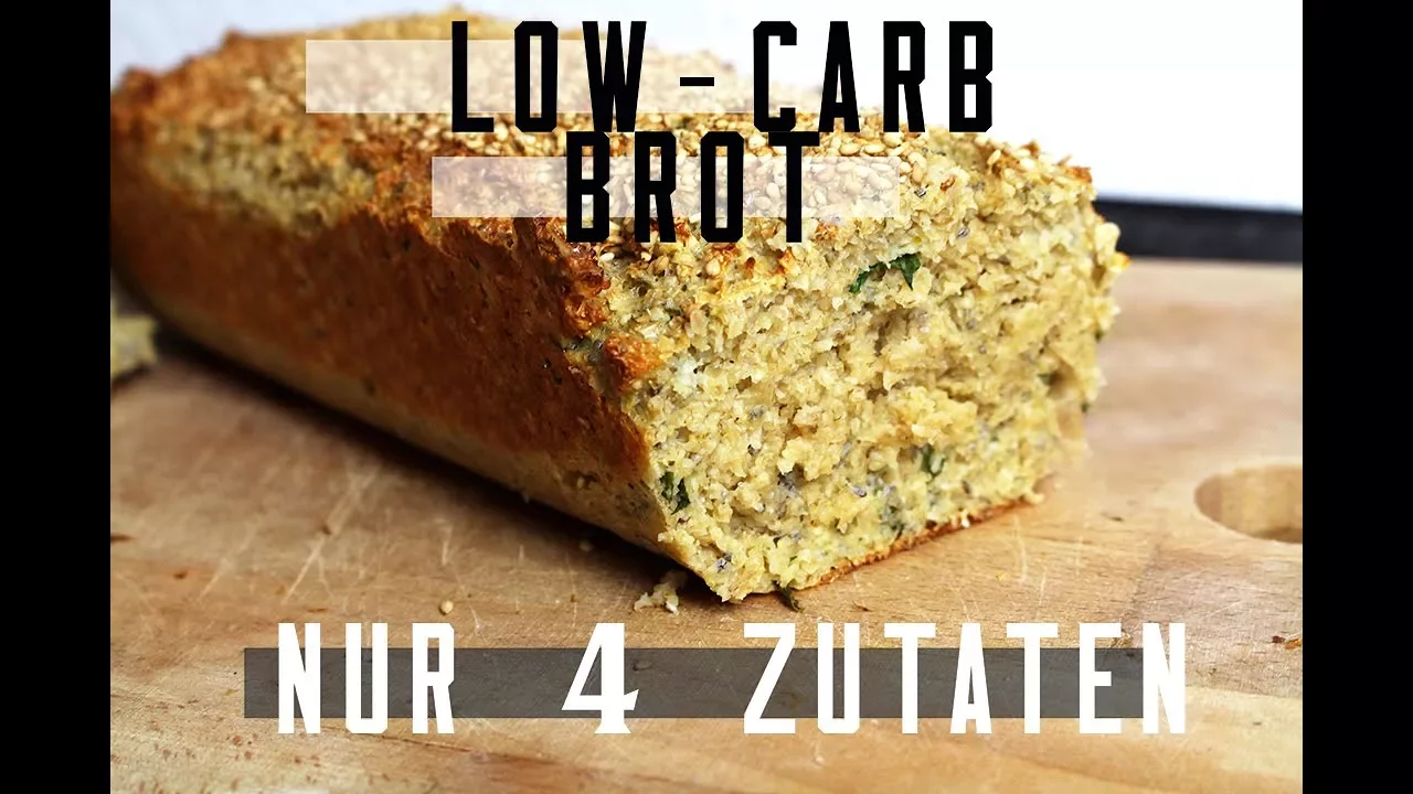 Low Carb Brot schnell und einfach zu zubereiten  das ideale helle Keto Brot. 