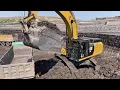Lagu Cat 352F Excavator Loading Overburden On Mercedes \u0026 MAN 4 Axle Trucks - Ascon Ltd