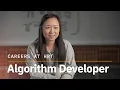 How an Algorithm Developer Navigates Dynamic Markets