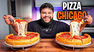 Stuffed Pizza | Pizza Chicago Style é Realmente Boa?