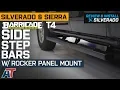 2014-2018 Silverado Sierra Barricade T4 Side Step Bars w Mount Double Crew Cab Review Install