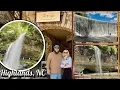Highlands Waterfall Tour and Old Edwards Inn Spa Couples Massage Highlands North Carolina