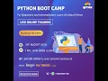 Grras Solutions Pvt Ltd - Python BootCamp Offer Python for Data Science Machine Learning DevOps