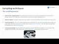 The Sampling Process CPA Prep