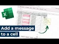 Download Lagu Microsoft Excel - Display messages when a cell is selected