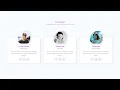 Responsive Our Team Section Using HTML and CSS Team Section Html Css Crown Coder