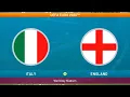 🔴 PES 2017 | ITALY vs ENGLAND | UEFA Euro 2021 Final | Wembley Stadium 5 - 4