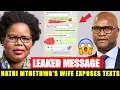Download Lagu Nathi Mthethwa's Wife Exposes Texts 😭💔- \