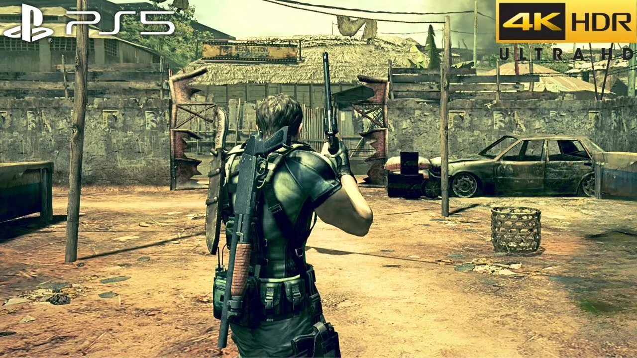 Resident Evil 5 + All DLCS (PS5) 4K 60FPS HDR Gameplay - (Full Game)