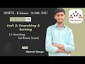 2 1 Binary Search DSU 313301 Unit 2 DSU Unit 2 K Scheme Diptesh Dange MSBTE Simple Easy