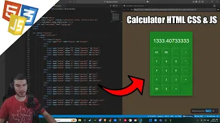 Build a Calculator Using HTML CSS JavaScript