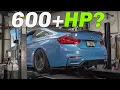 CUSTOM TUNED BMW F82 M4 WITH VARGAS TURBOS DYNO RESULTS