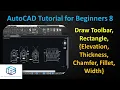8 - AutoCAD Tutorial For Beginners