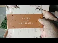 Minted Wedding Invitations Unboxing