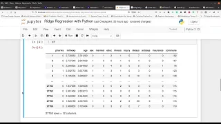 Ridge Regression with Python