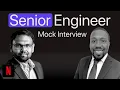 Senior FAANG Engineer Behavioral Mock Interview With Analysis