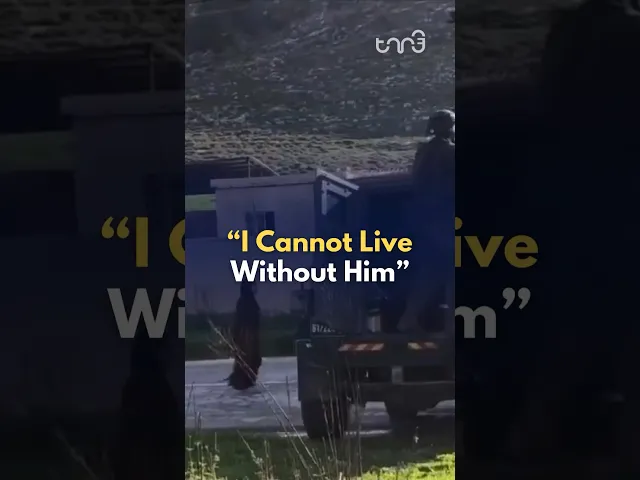 ⁣A mother pleads with Israeli soldier begging to leave her son who was shot & taken by Israeli forces