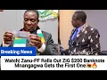 Zanu-PF Rolls Out ZiG 200 Banknote - Mnangagwa Gets the First One