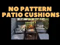 DIY No Pattern Patio Cushions